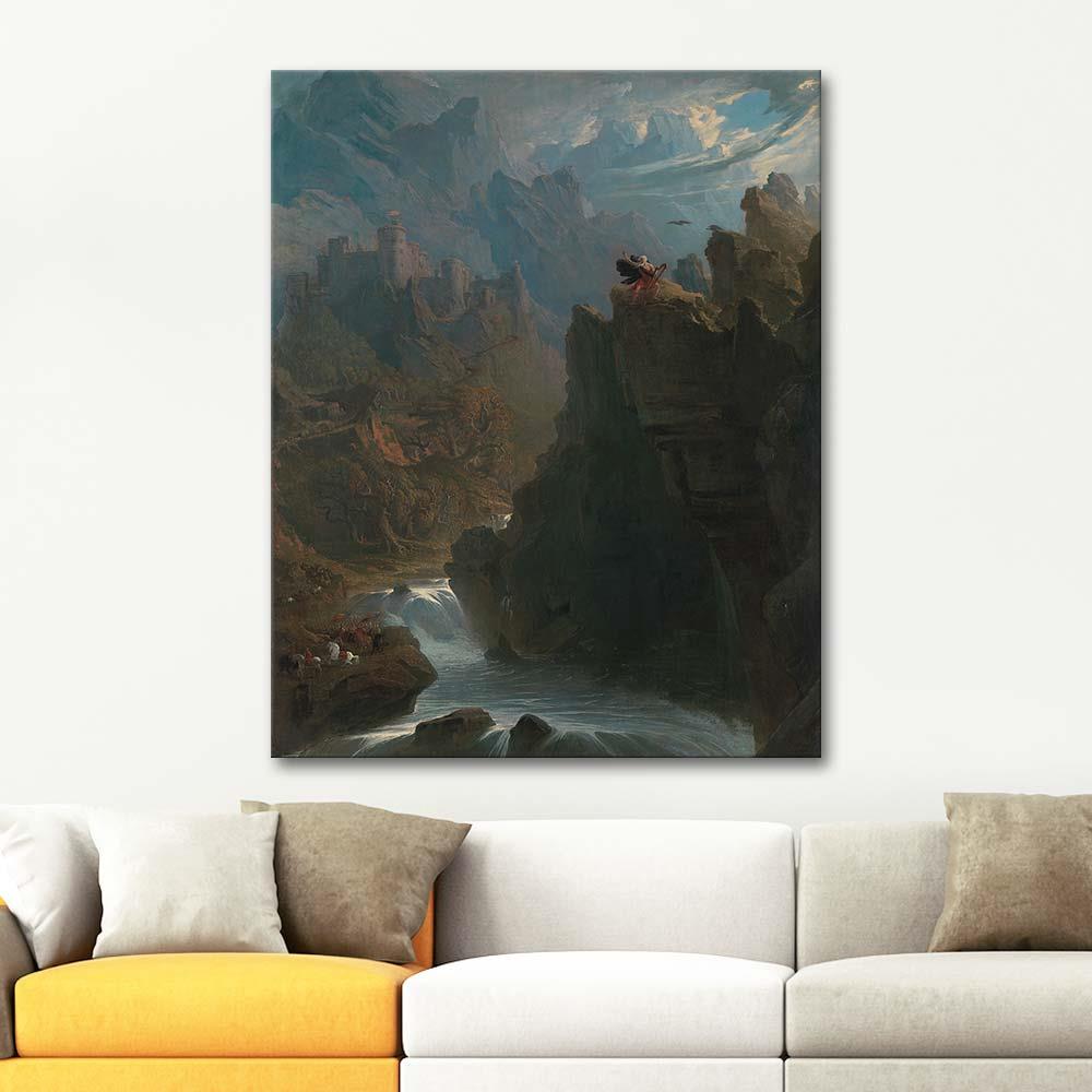 The Bard by John Martin as Art Print