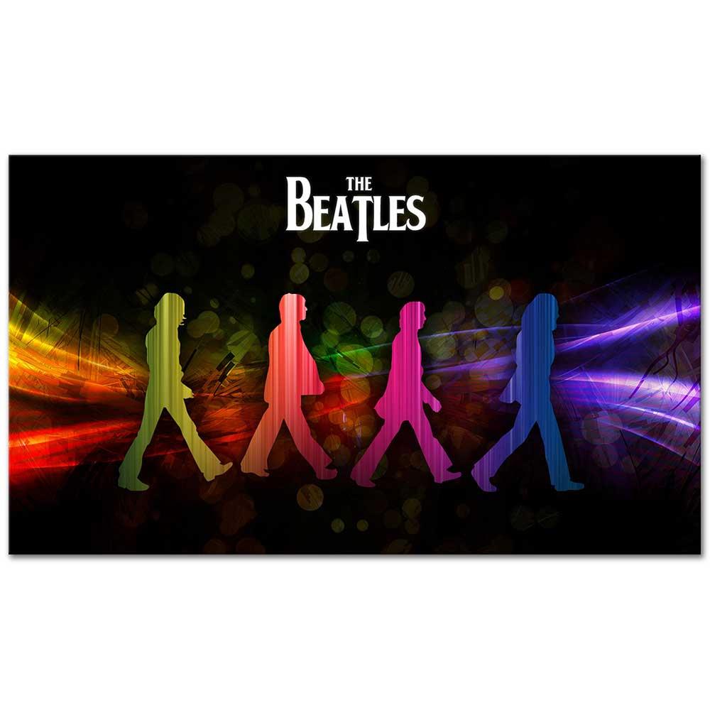 Beatles Renkler İçinde Kanvas Tablo