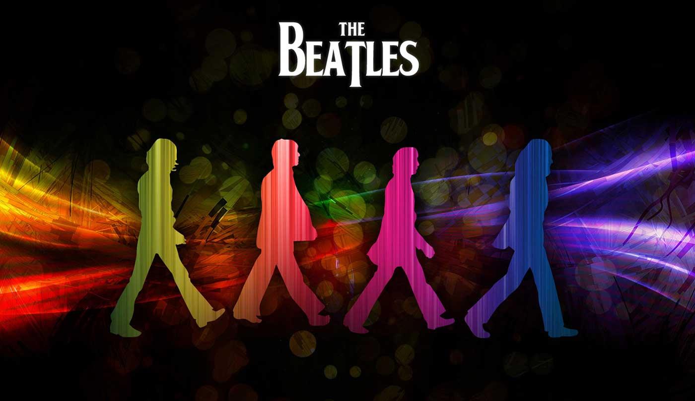Beatles Renkler İçinde Kanvas Tablo