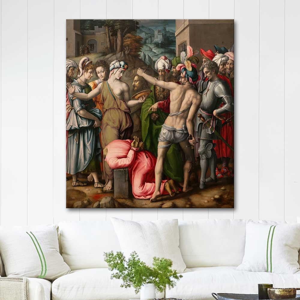 The Beheading of John the Baptist by Francesco Bachiacca as Art Print