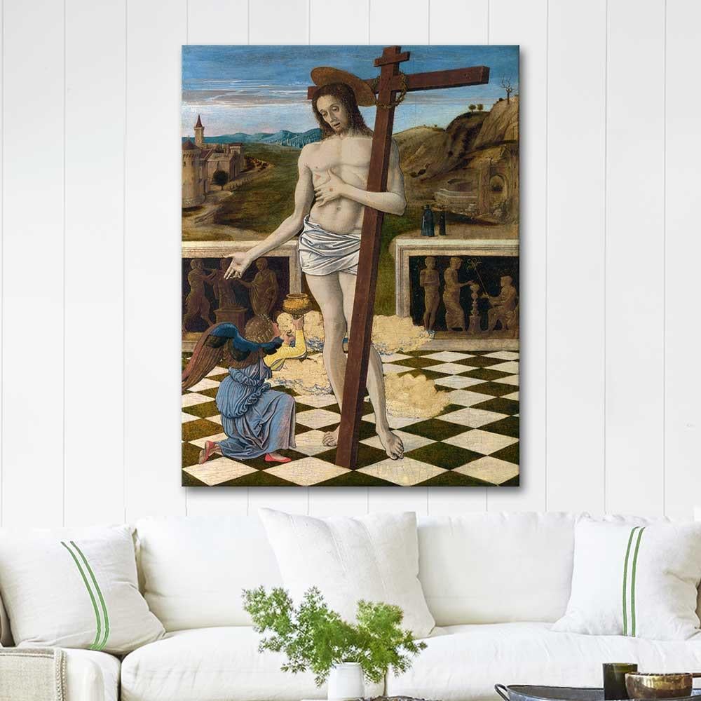 Giovanni Bellini Kurtarıcının Kanı Kanvas Tablo