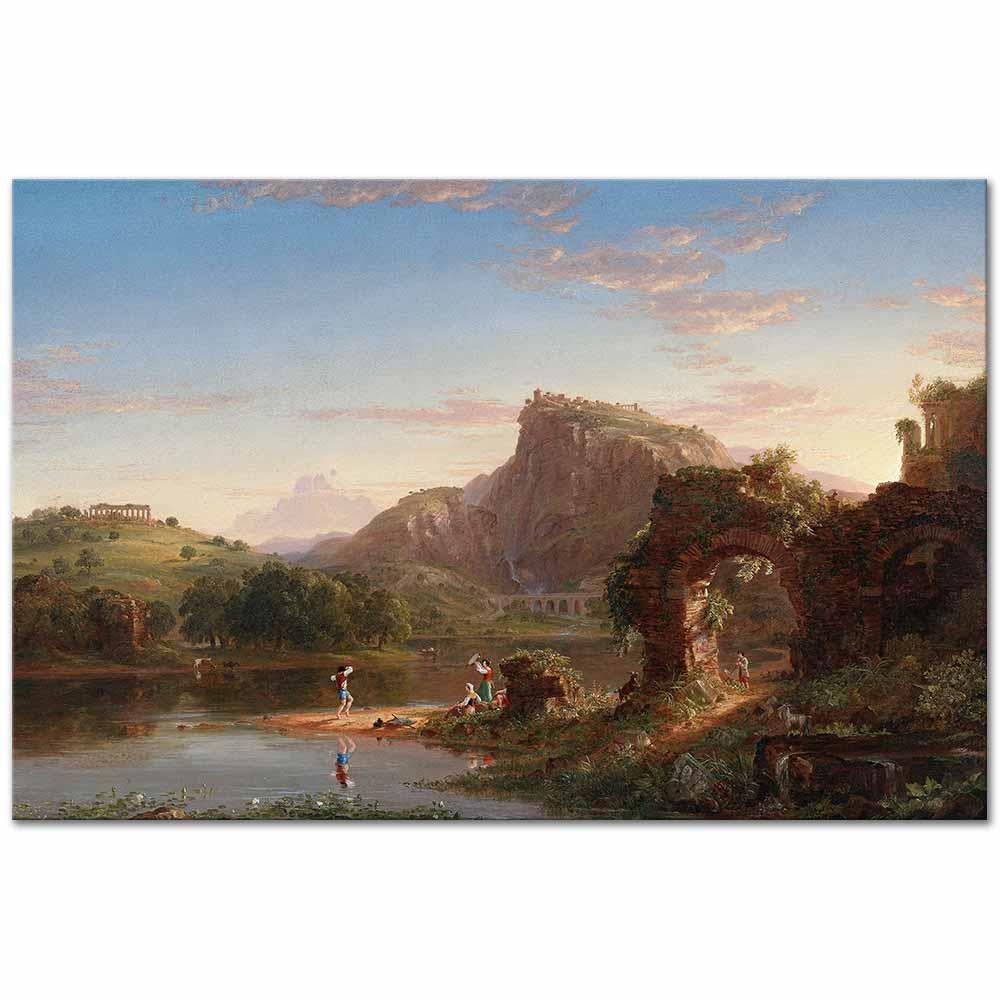 Thomas Cole Neşe Kanvas Tablo