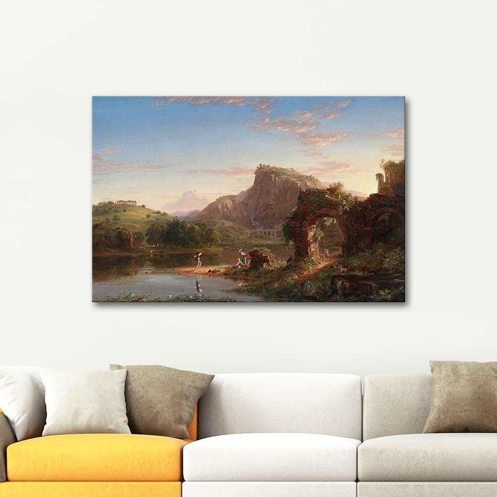 Thomas Cole Neşe Kanvas Tablo