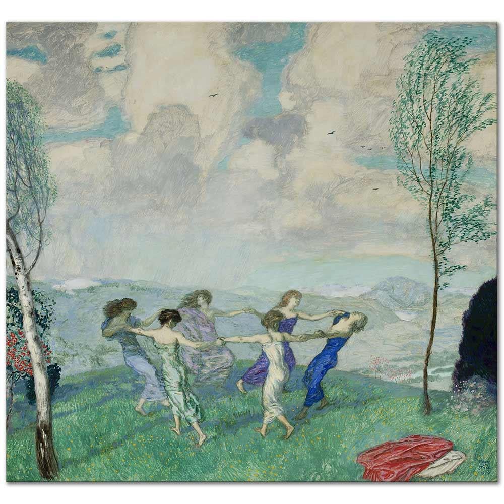The Circle Dance by Franz von Stuck