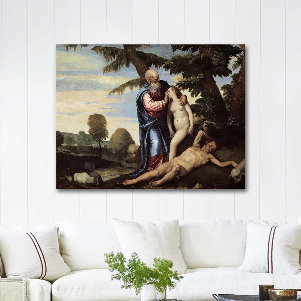 The Creation of Eve by Paolo Veronese as Art Print