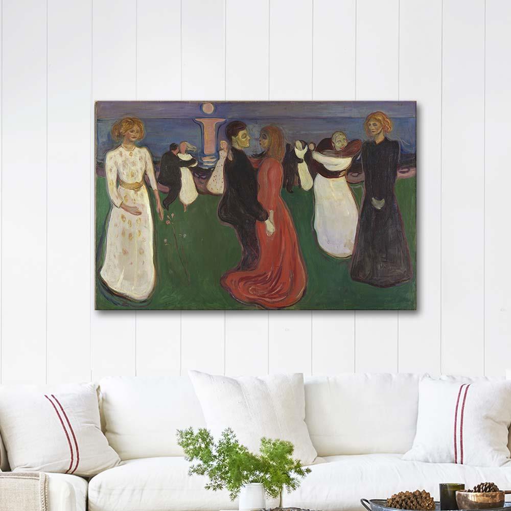 The Dance of Life by Edvard Munch as Art Print