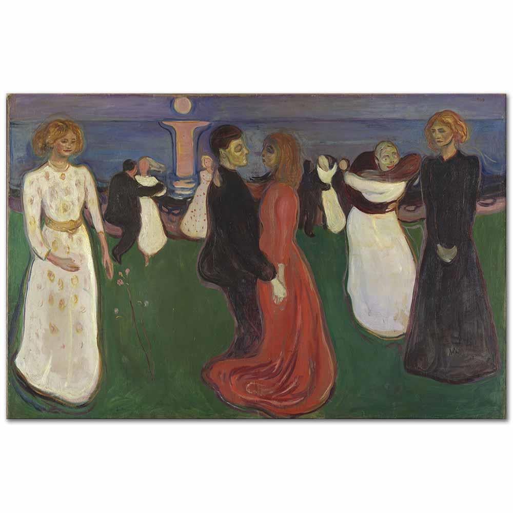 The Dance of Life by Edvard Munch as Art Print