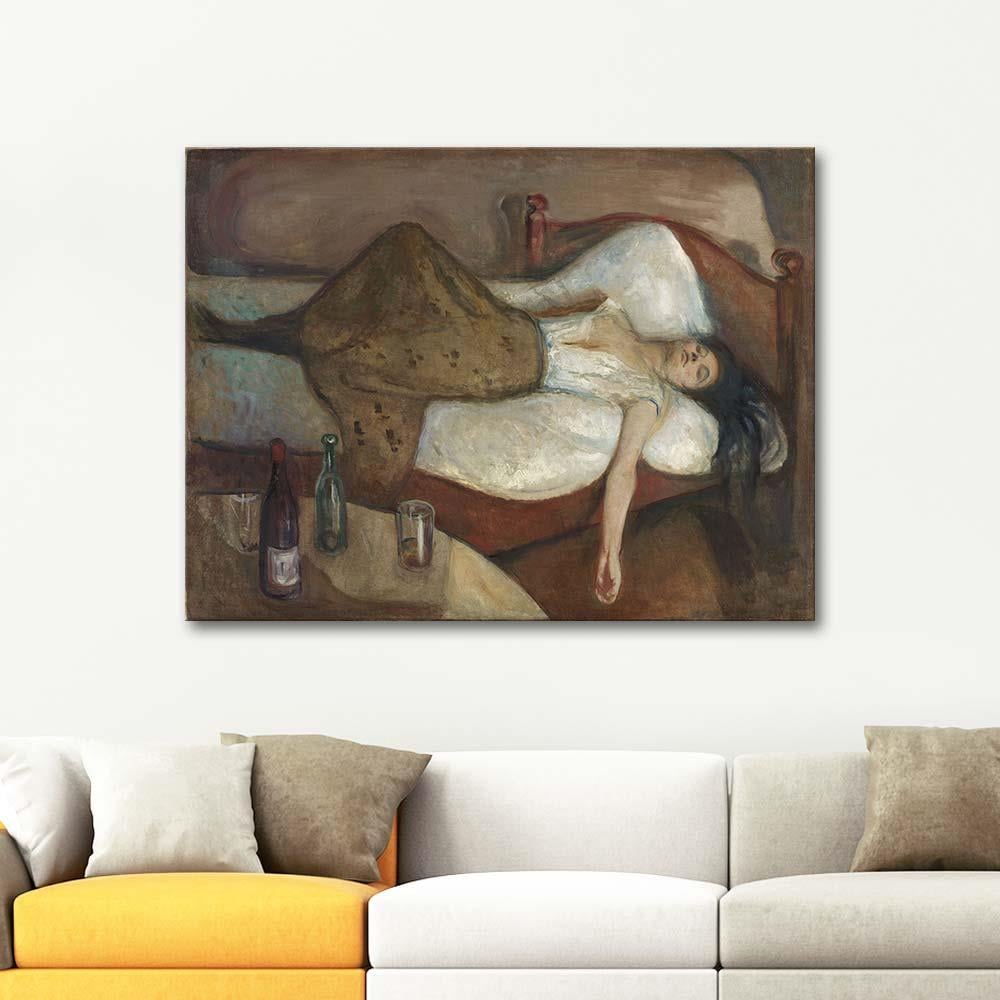 The Day After by Edvard Munch as Art Print
