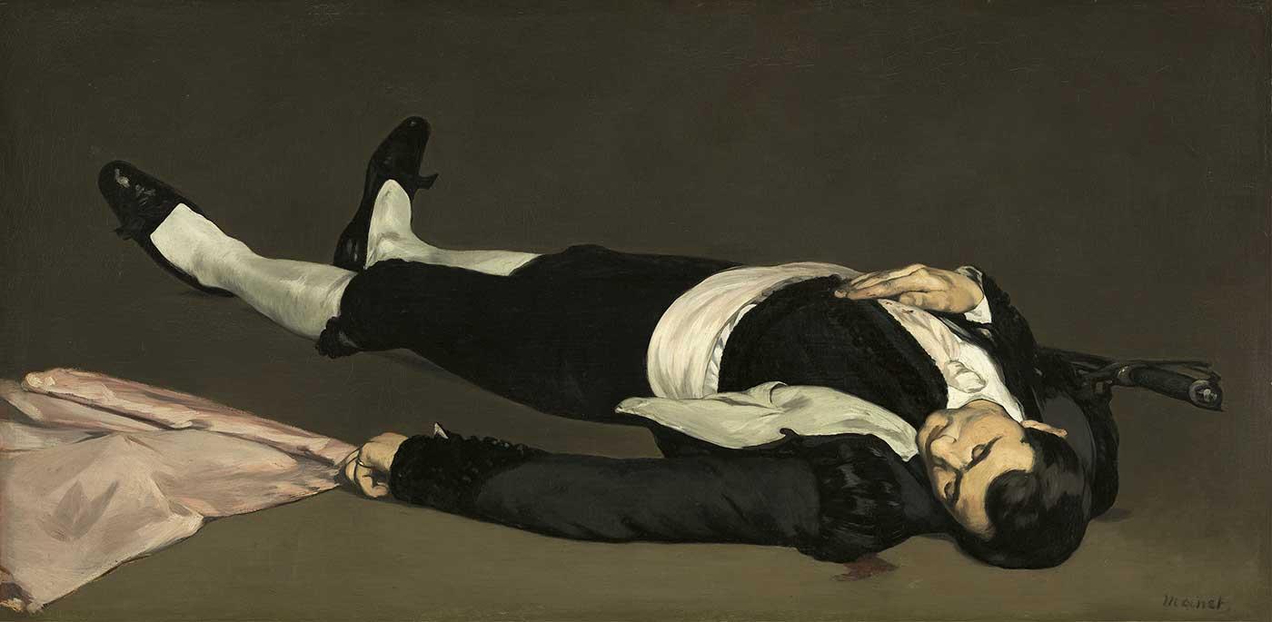 Edouard Manet Ölü Matador Kanvas Tablo
