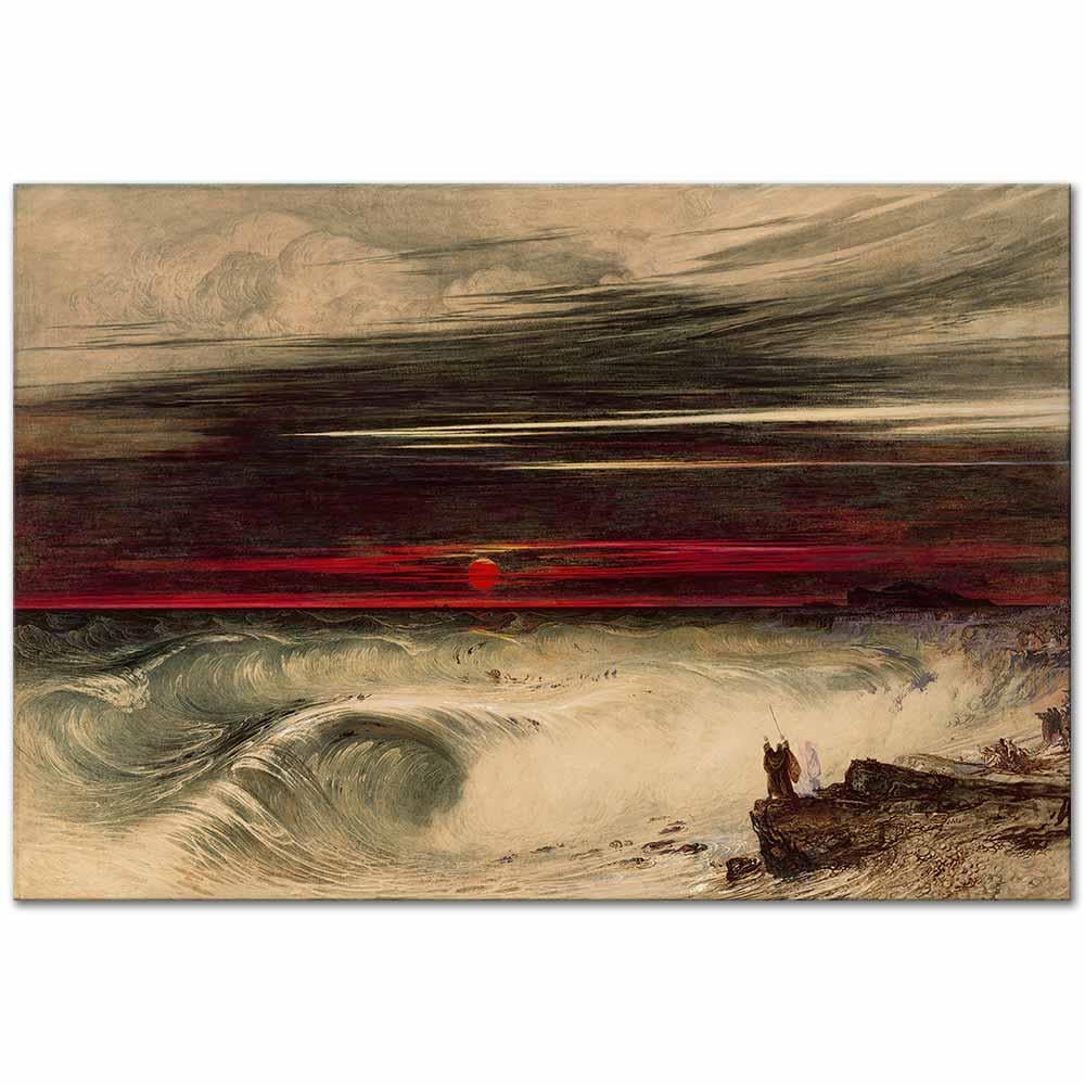 The Destruction of Pharaoh's Host by John Martin as Art Print