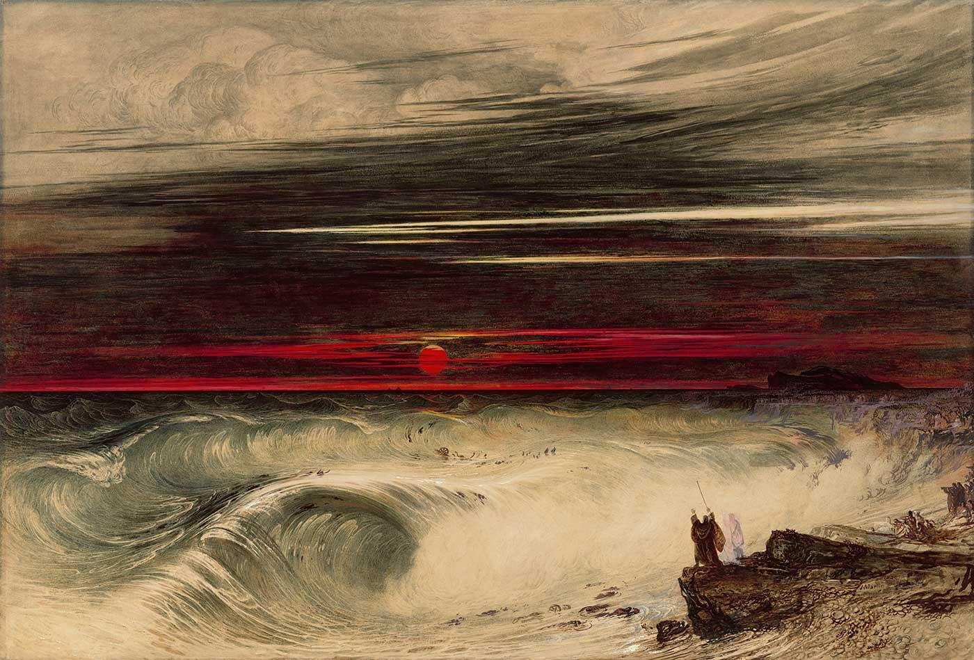 The Destruction of Pharaoh's Host by John Martin as Art Print