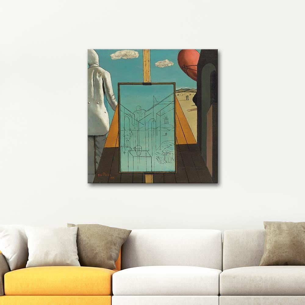 Giorgio de Chirico Baharın Çift Rüyası Kanvas Tablo