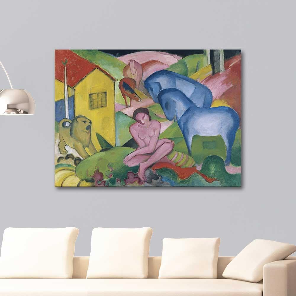 The Dream by Franz Marc as Art Print