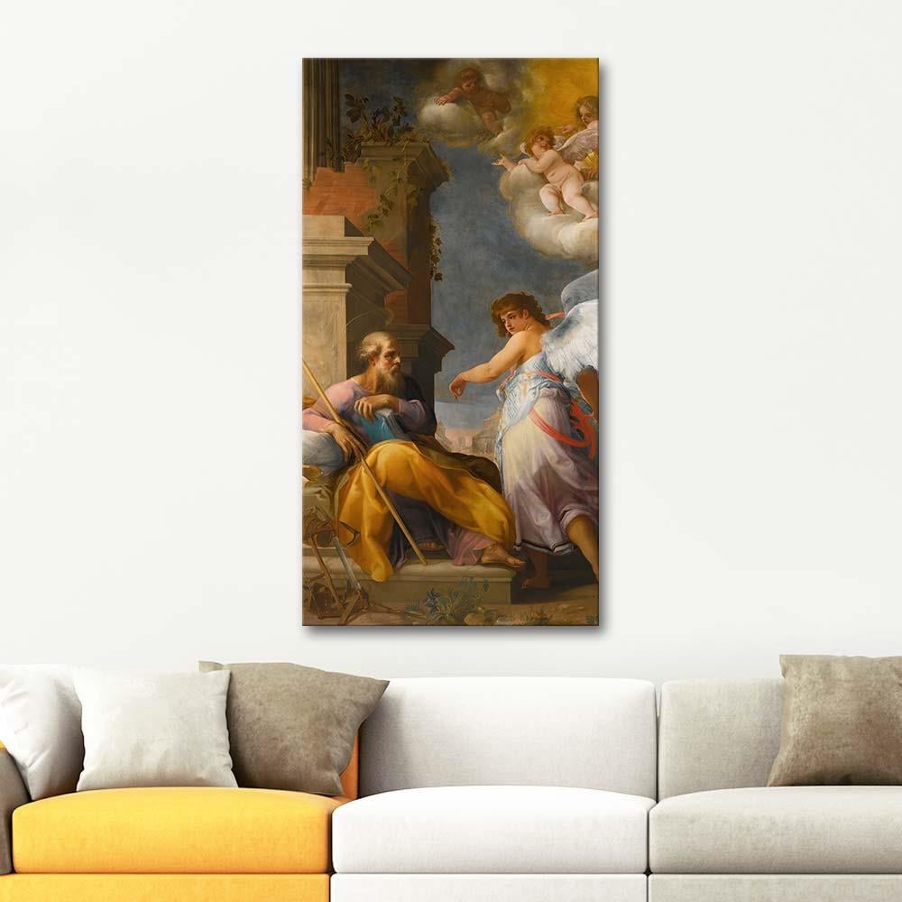 The Dream of Saint Joseph by Giovanni Baglione as Art Print