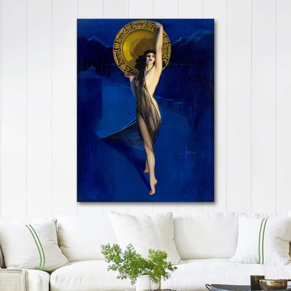 The Enchantress by Rolf Armstrong as Art Print