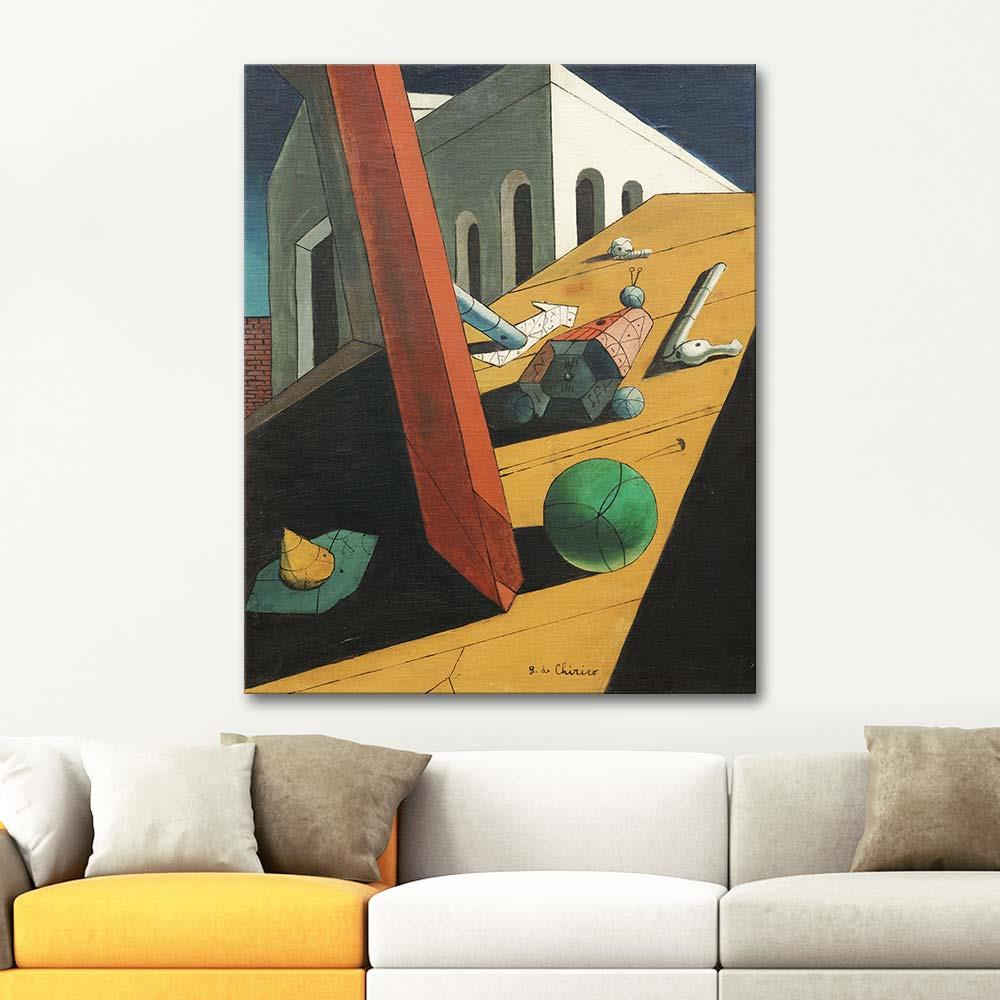 The Evil Genius of a King by Giorgio de Chirico as Art Print
