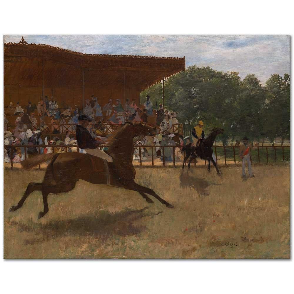 Edgar Degas Yanlış Start Kanvas Tablo