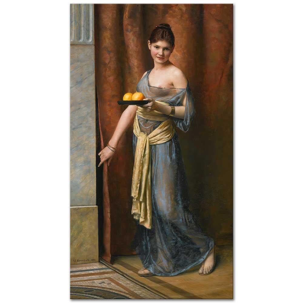 The Favorite by Max Nonnenbruch as Art Print