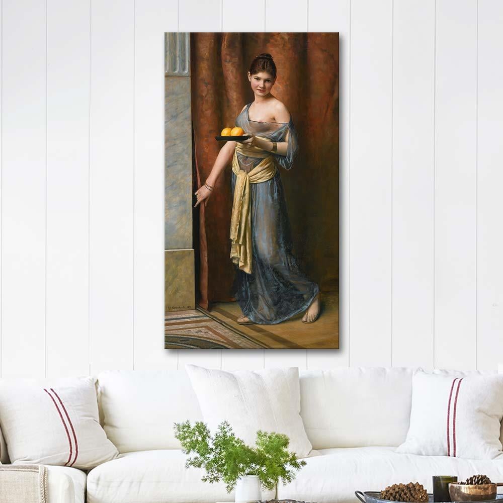 The Favorite by Max Nonnenbruch as Art Print
