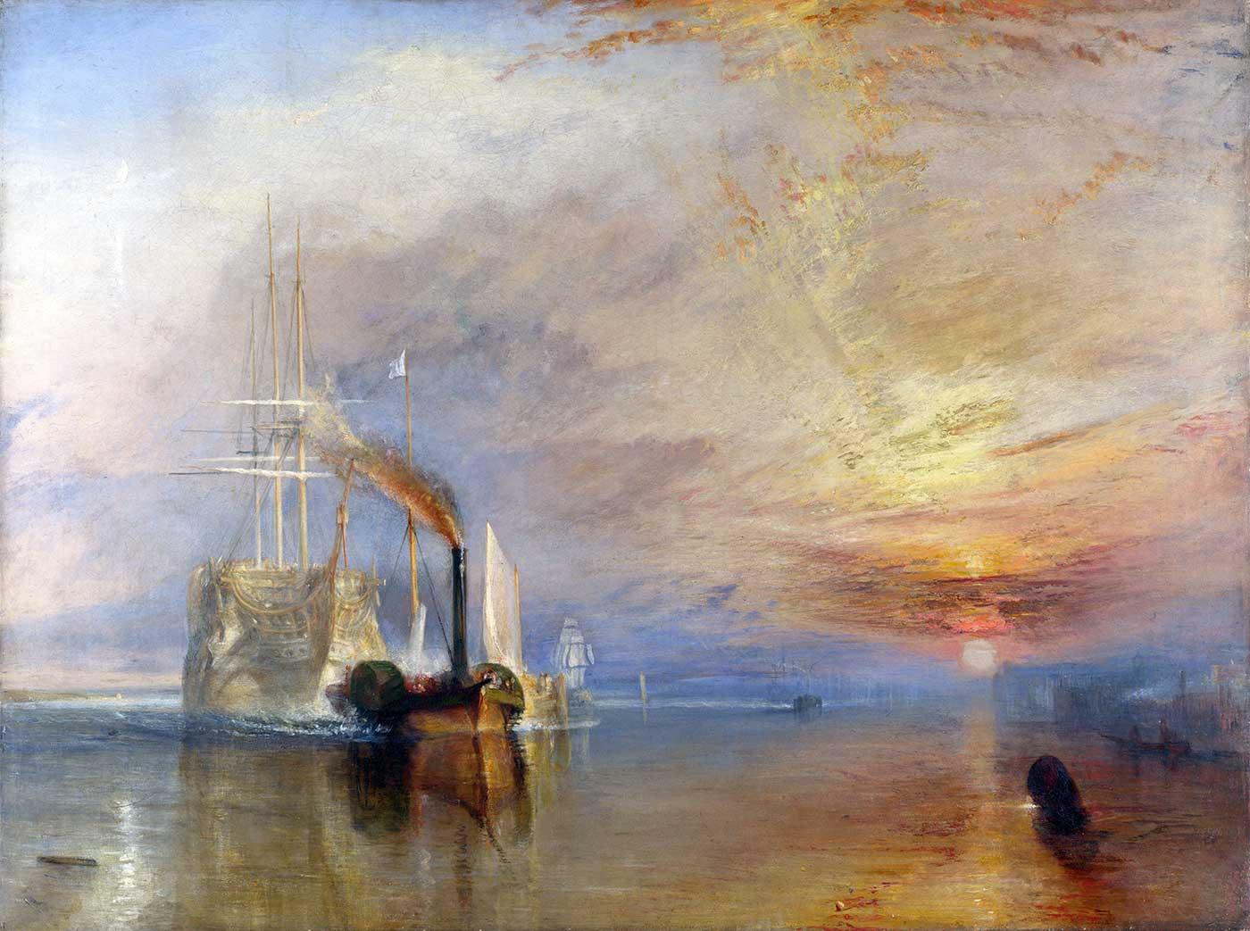 The Fighting Temeraire by Joseph Mallord William Turner
