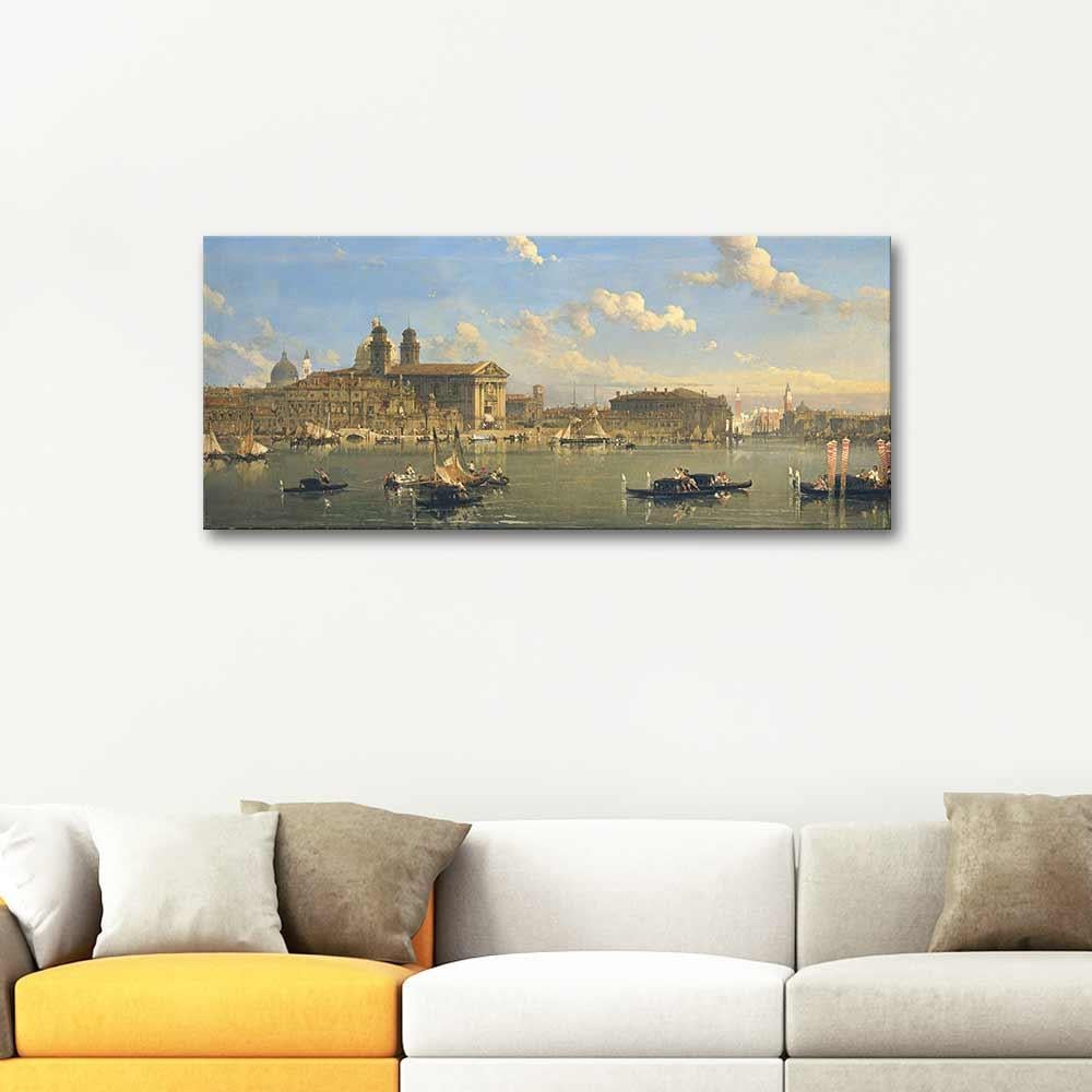 The Giudecca Venice by David Roberts as Art Print