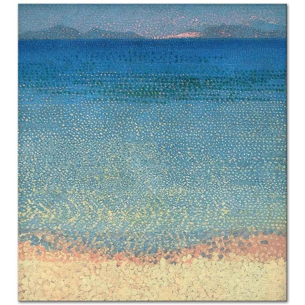 Henri Edmond Cross Altın Adalar Kanvas Tablo