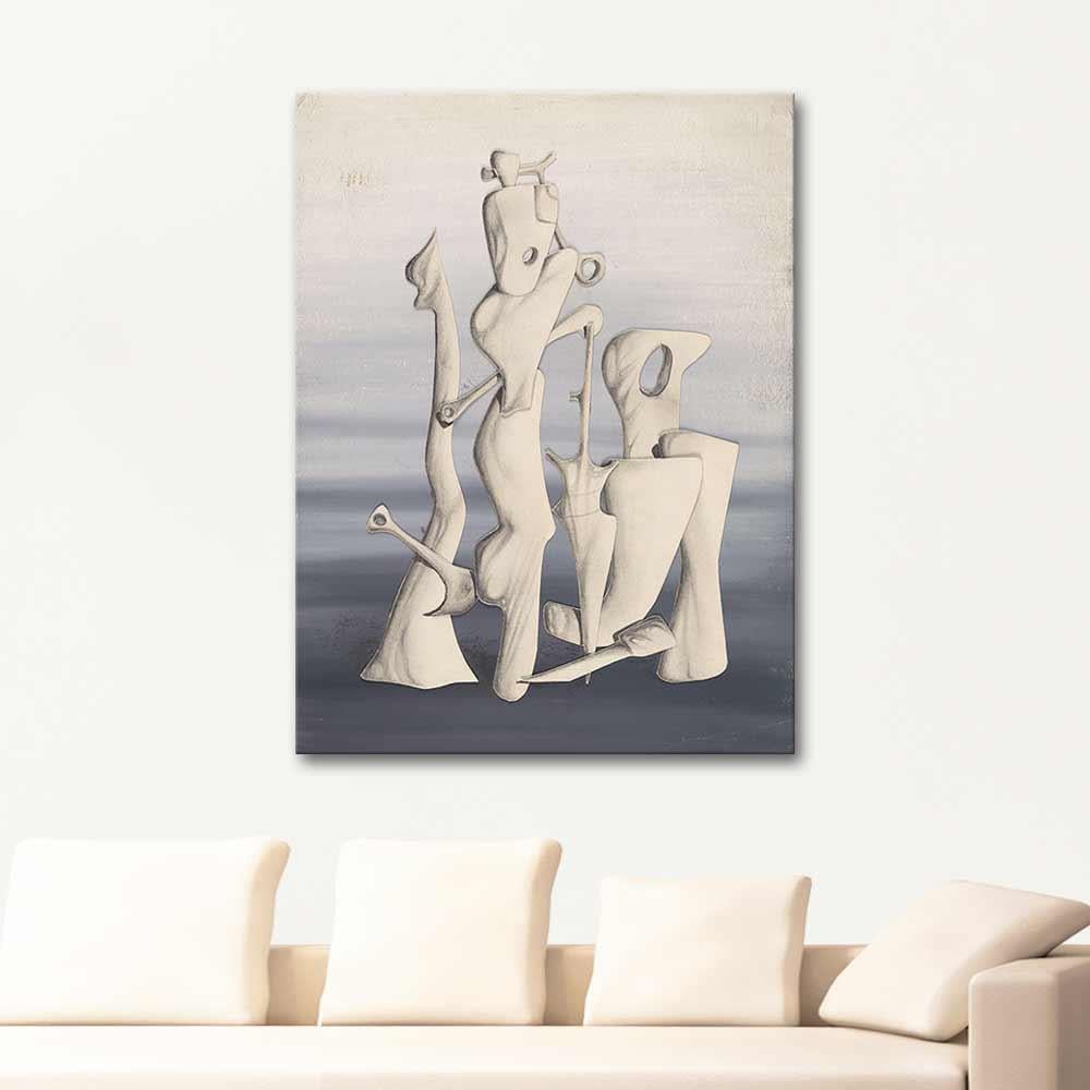 The Great Mutation by Yves Tanguy as Art Print