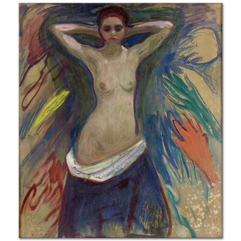 The Hands by Edvard Munch as Art Print