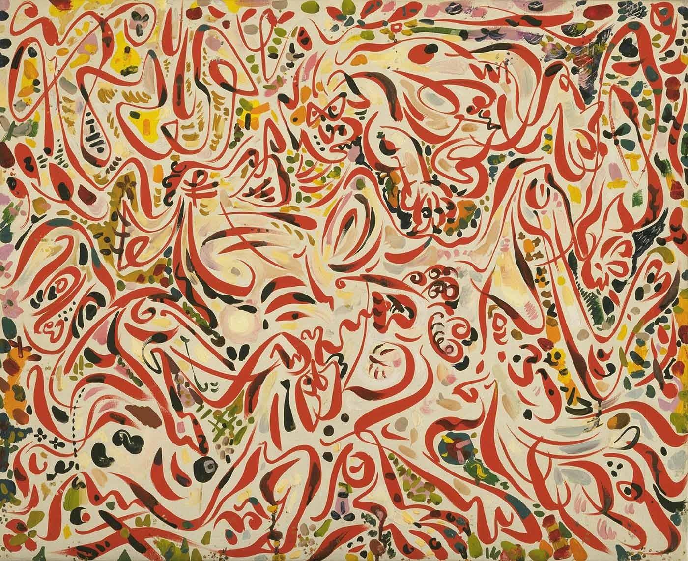 Andre Masson Öldürüş Kanvas Tablo