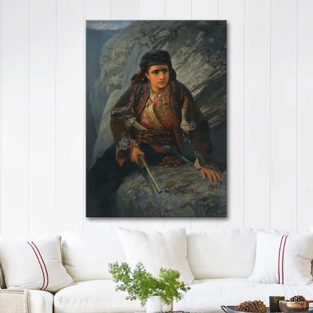 The Lookout by Vasily Polenov as Art Print