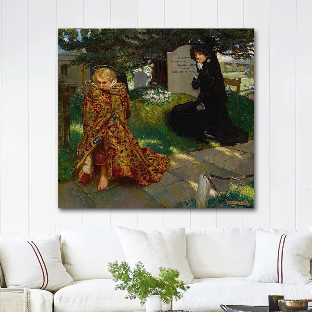 The Lure by Byam Shaw as Art Print
