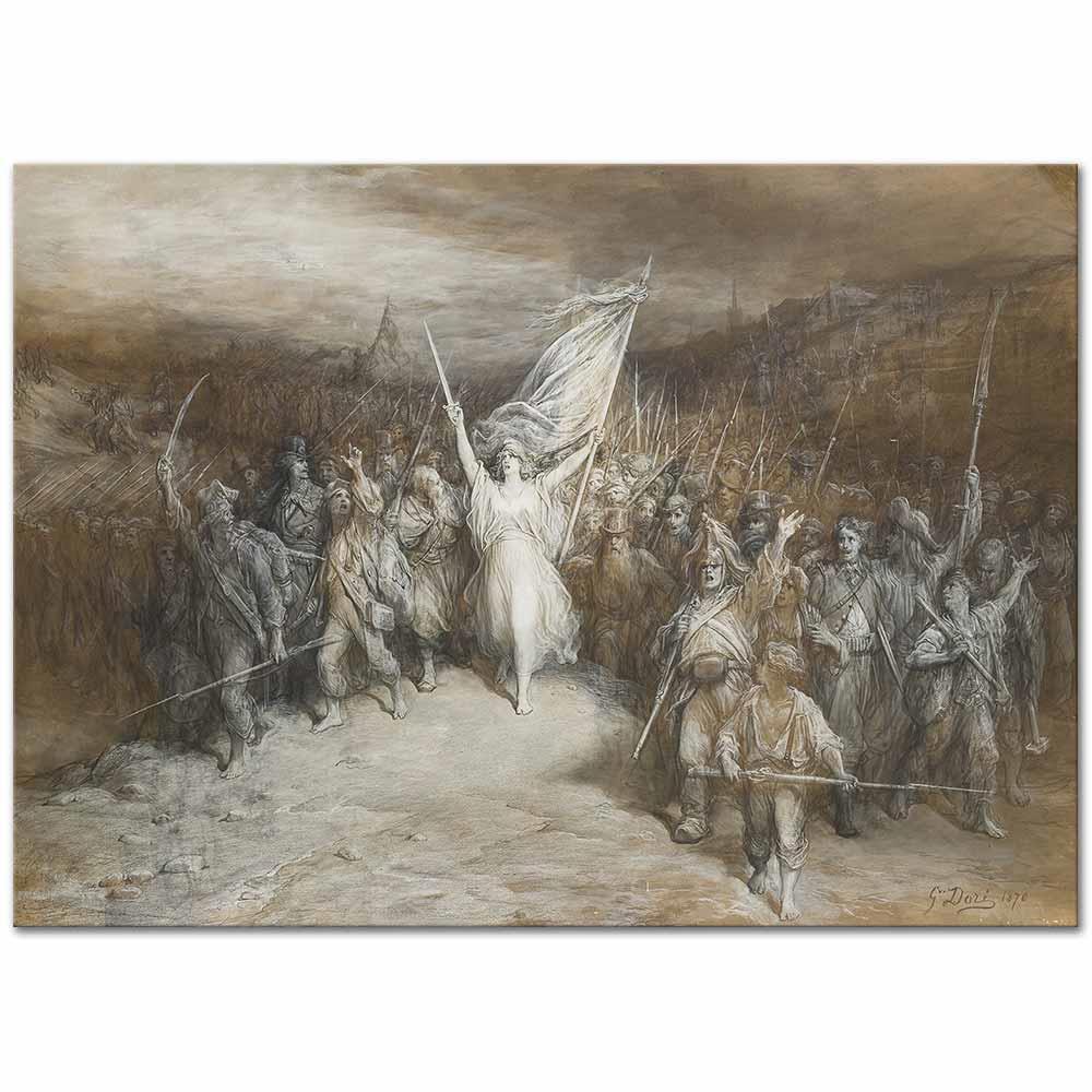 The Marseillaise by Gustave Dore as Art Print