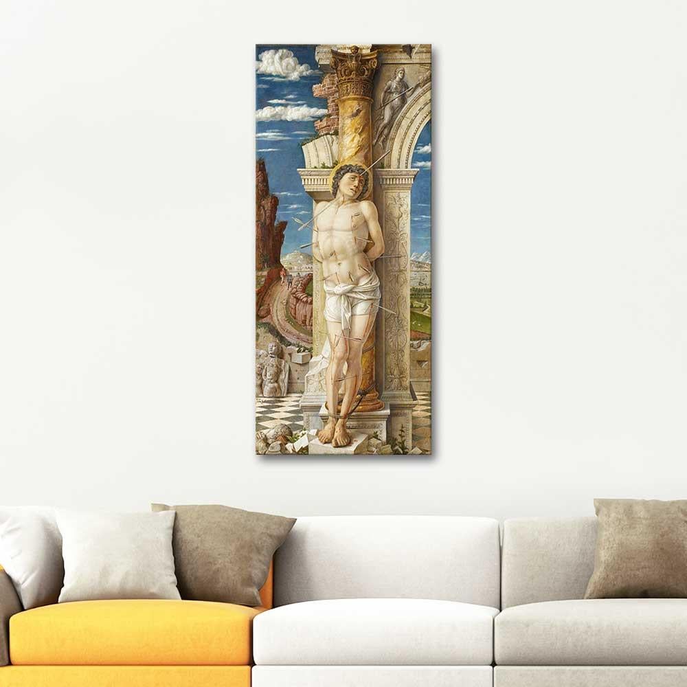 The Martyrdom of Saint Sebastian by Andrea Mantegna as Art Print