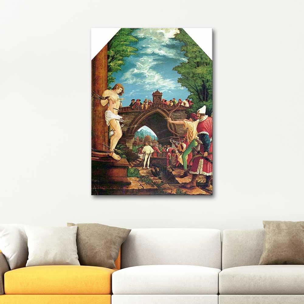 The Martyrdom of St Sebastian by Albrecht Altdorfer as Art Print