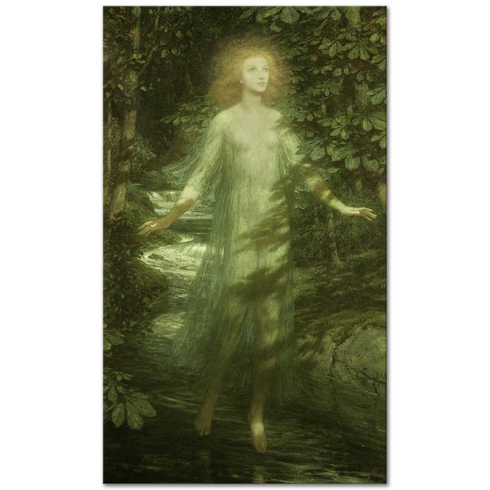 The Moon Maiden by Frank Dicksee