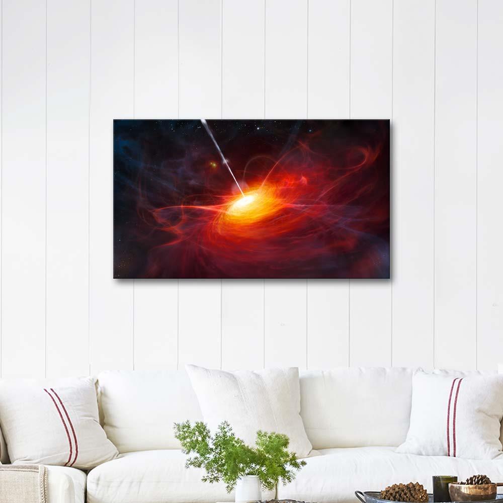 En Uzak Kuasar Kanvas Tablo