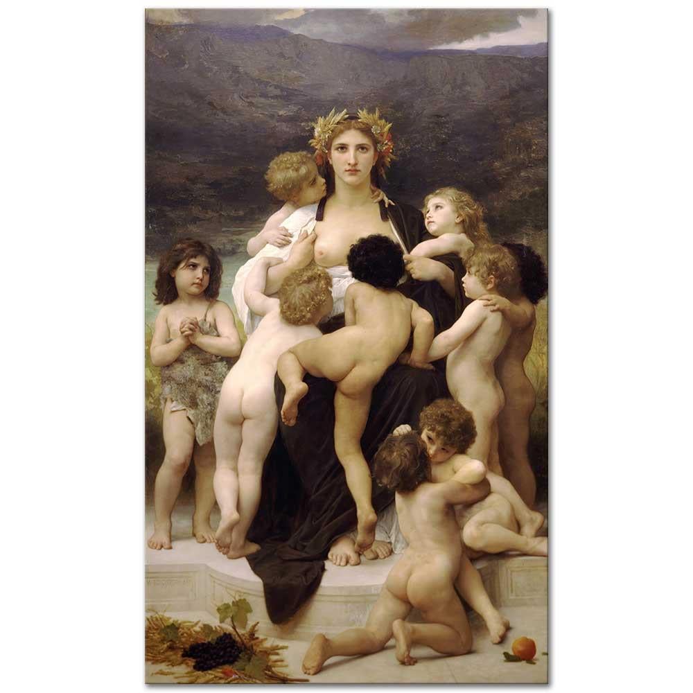 The Motherland by William Adolphe Bouguereau