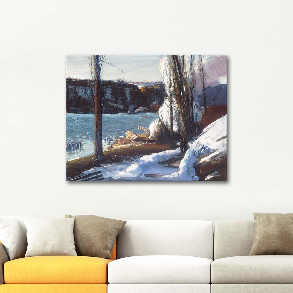 The Palisades by George Wesley Bellows as Art Print