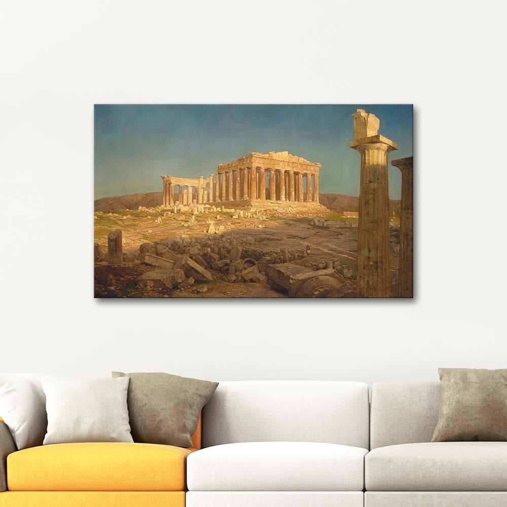 The Parthenon by Frederic Edwin Church as Art Print