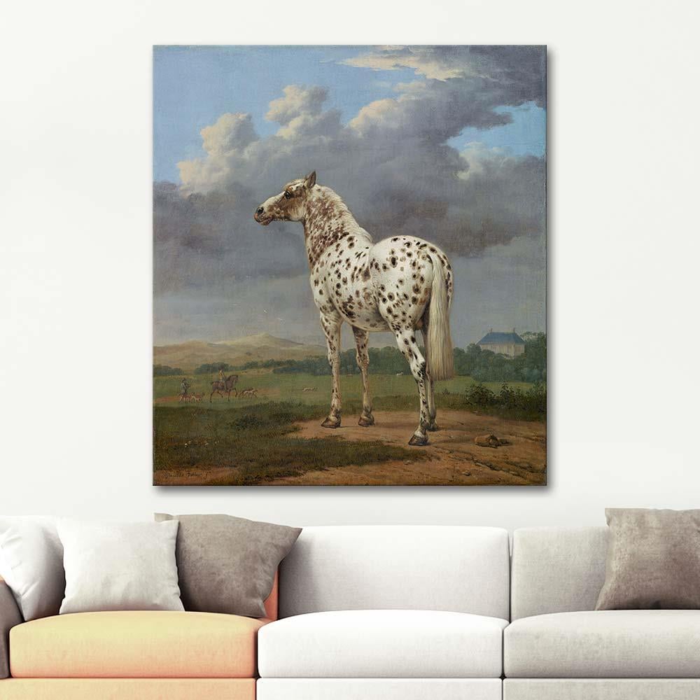 The Piebald Horse by Paulus Potter as Art Print