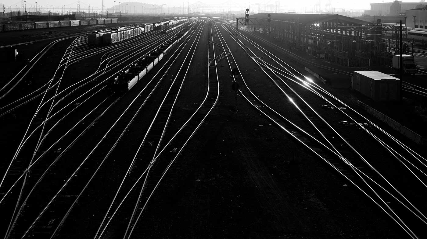 Demiryolları Kanvas Tablo