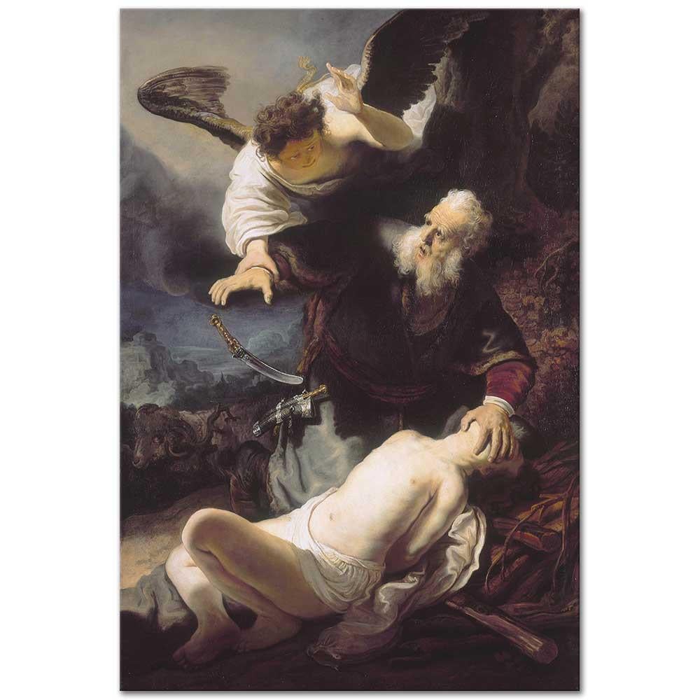 The Sacrifice of Isaac by Rembrandt van Rijn