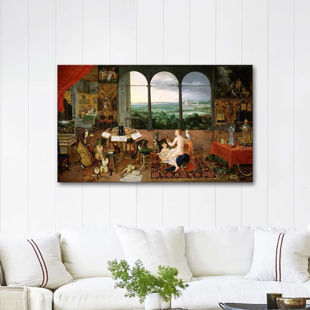 The Sense of Hearing by Peter Paul Rubens as Art Print