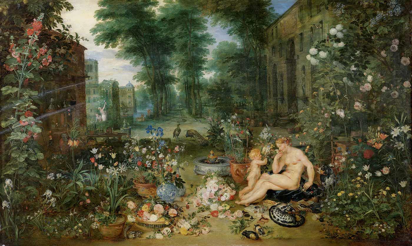 The Sense Of Smell by Peter Paul Rubens