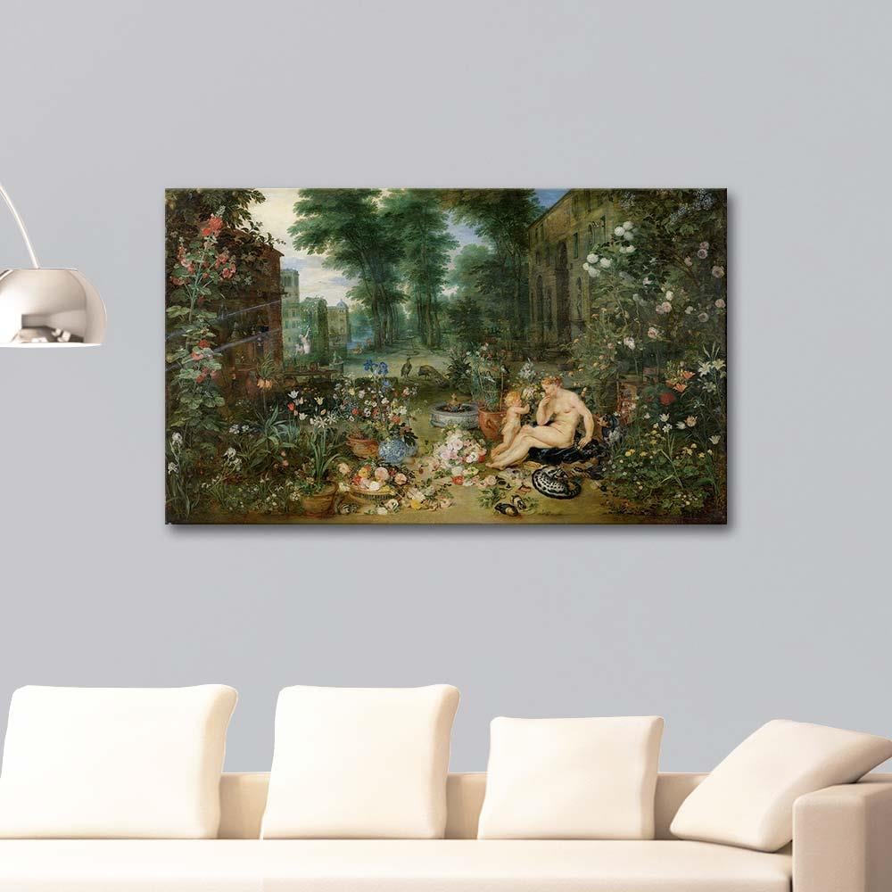 The Sense Of Smell by Peter Paul Rubens as Art Print