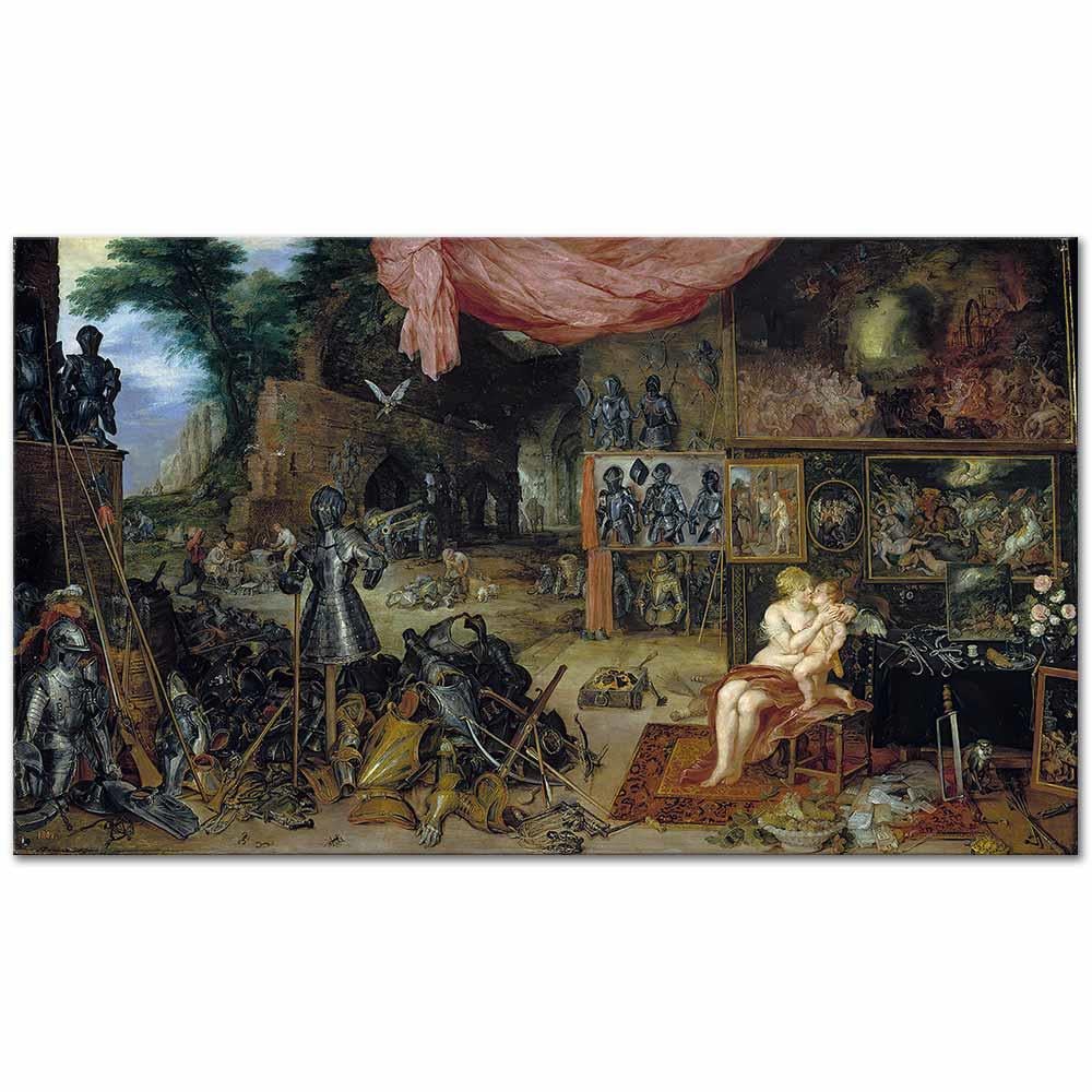 Peter Paul Rubens Dokunma Duyusu Kanvas Tablo