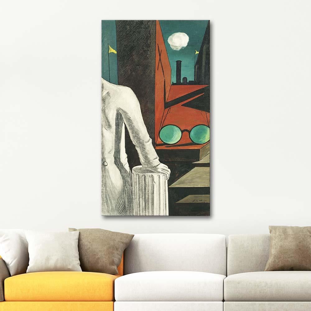 The Serenity of the Scholar by Giorgio de Chirico as Art Print