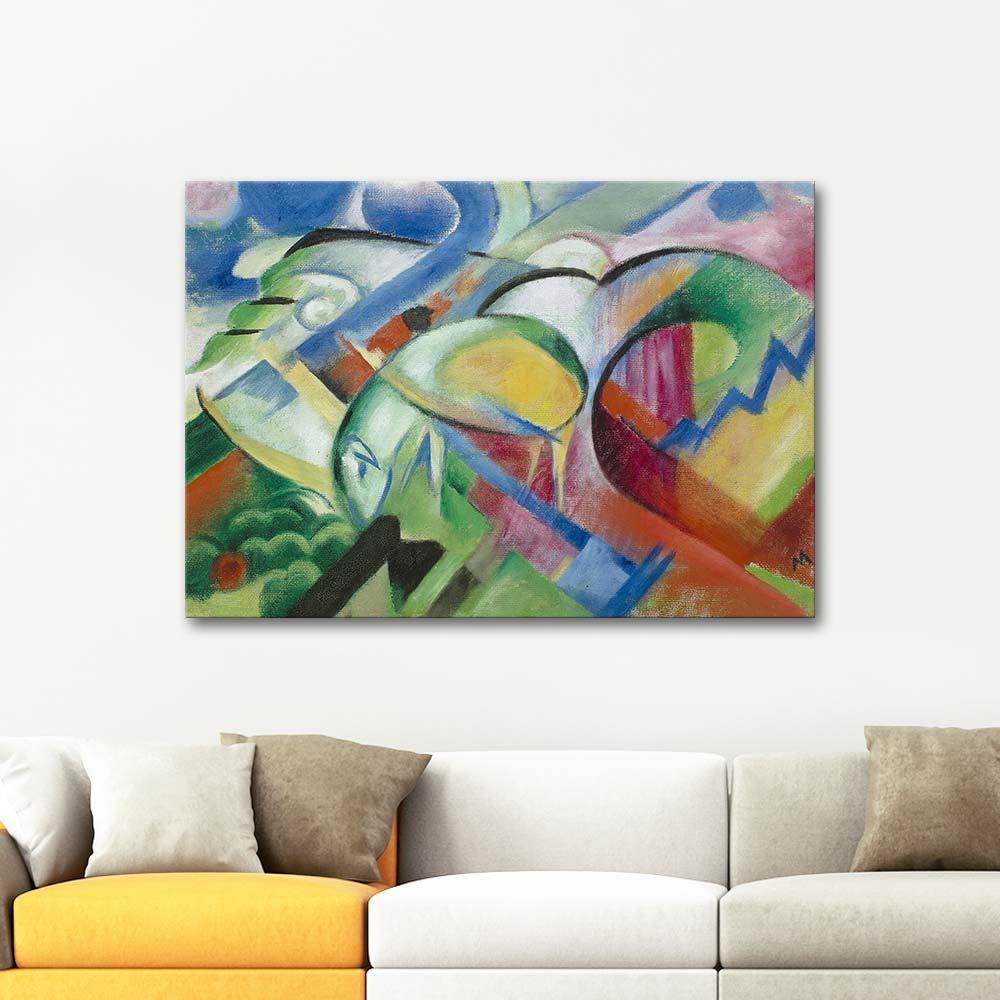 Franz Marc Koyun Kanvas Tablo