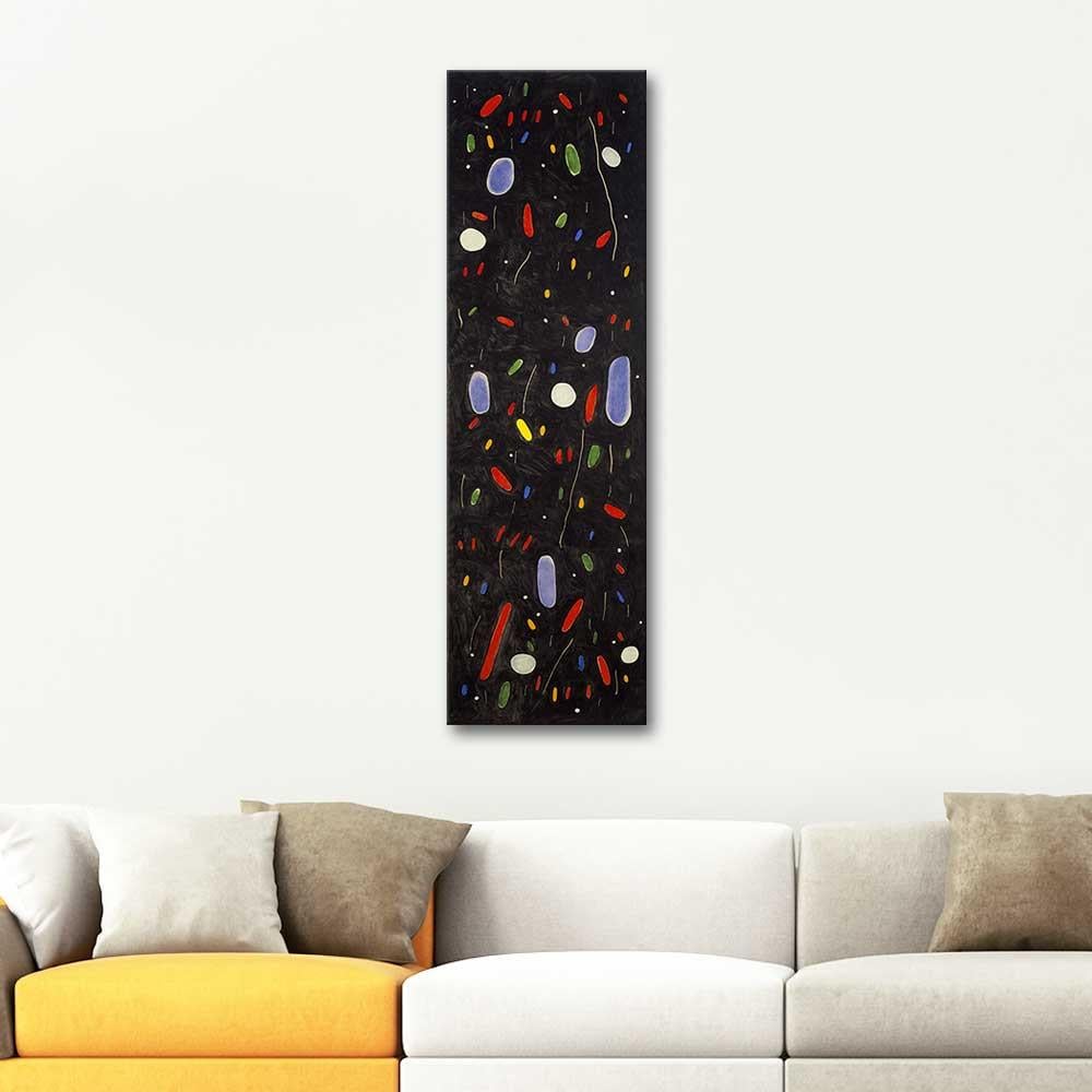 Joan Miro Sesli Harflerin Şarkısı Kanvas Tablo