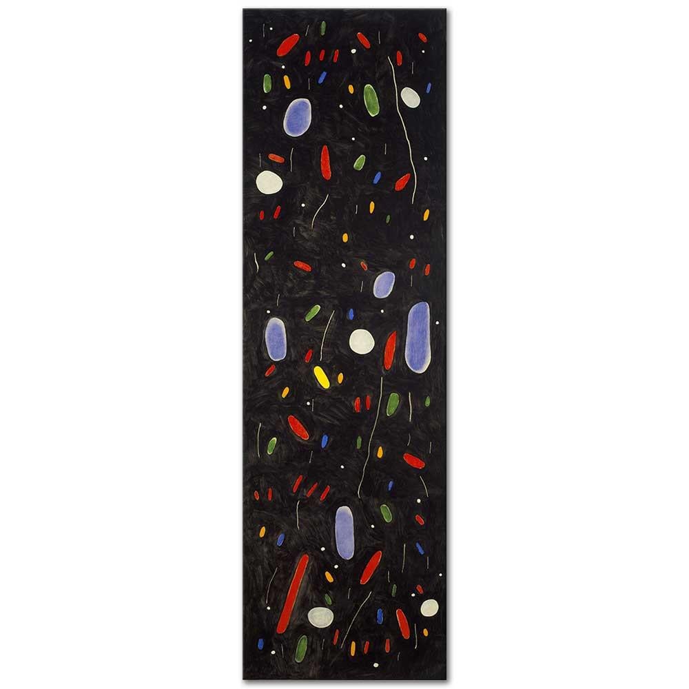 Joan Miro Sesli Harflerin Şarkısı Kanvas Tablo